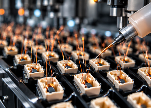 Modern manufacturing equipment