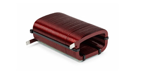 Edge wound coil