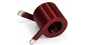Edge wound coil